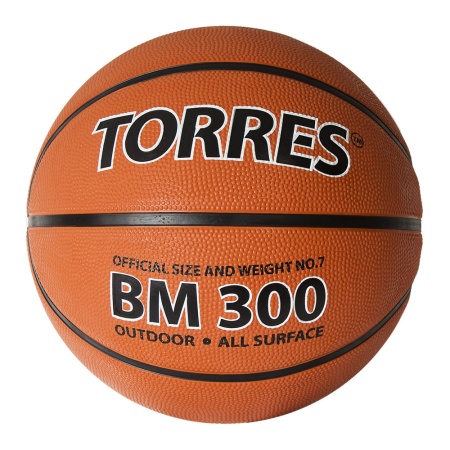 Купить Мяч баскетбольный  "TORRES BM300" р.3  в Шлиссельбурге 