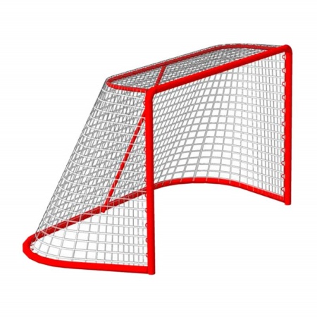 Купить Сетка хоккейная на ворота 1,22мх1,83мх0,5мх1,15м, нить 3,5 мм, узловая в Шлиссельбурге 