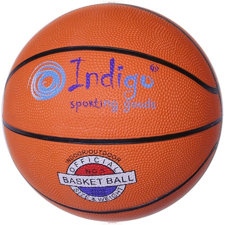 Купить Мяч баскетбольный Indigo №5 в Шлиссельбурге 