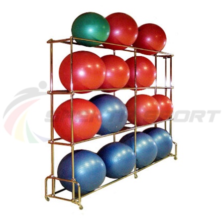 Купить Стеллаж для гимнастических мячей 16 шт в Шлиссельбурге 