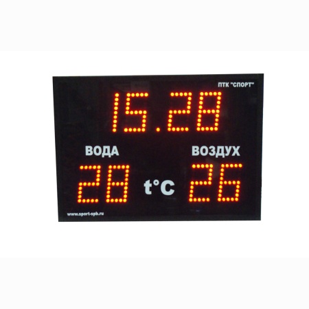 Купить Часы-термометр СТ1.16-2t для бассейна в Шлиссельбурге 