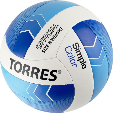 Купить Мяч волейбольный Torres Simple Color любительский р.5 в Шлиссельбурге 